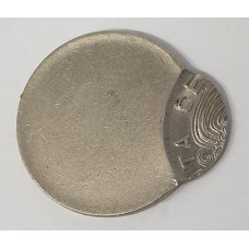 MEXICO 199? . TWENTY 20 CENTAVOS COIN . ERROR . MIS-STRIKE